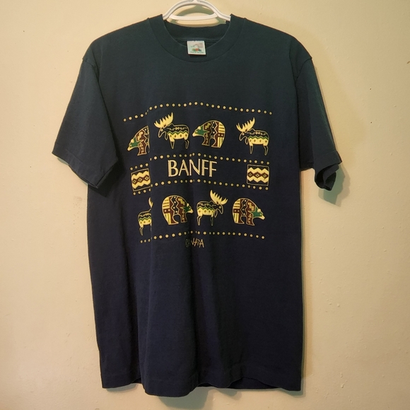 Vintage single stitch "Banff" t shirt - Picture 1 of 5